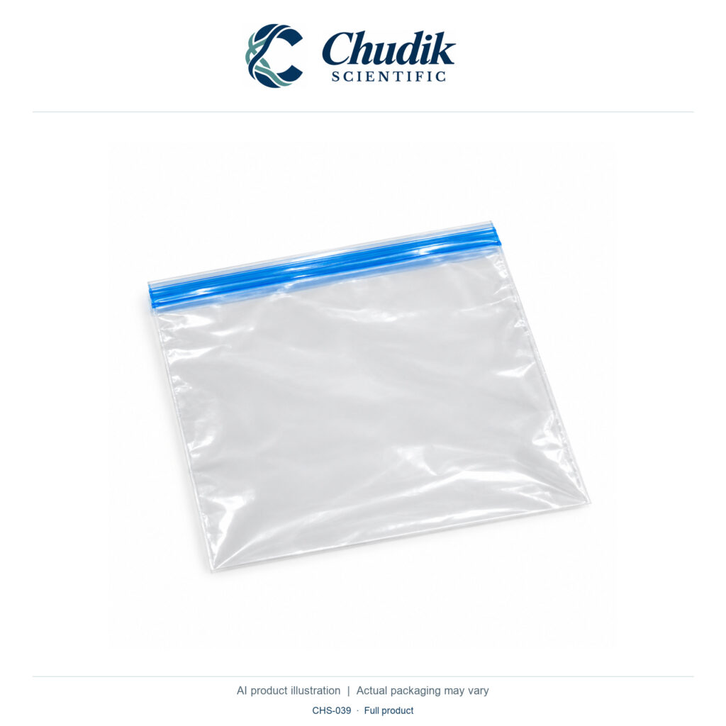 Chudik Scientific | Bitran S-Series Storage Bags, 6 × 6 in — Case of 1000