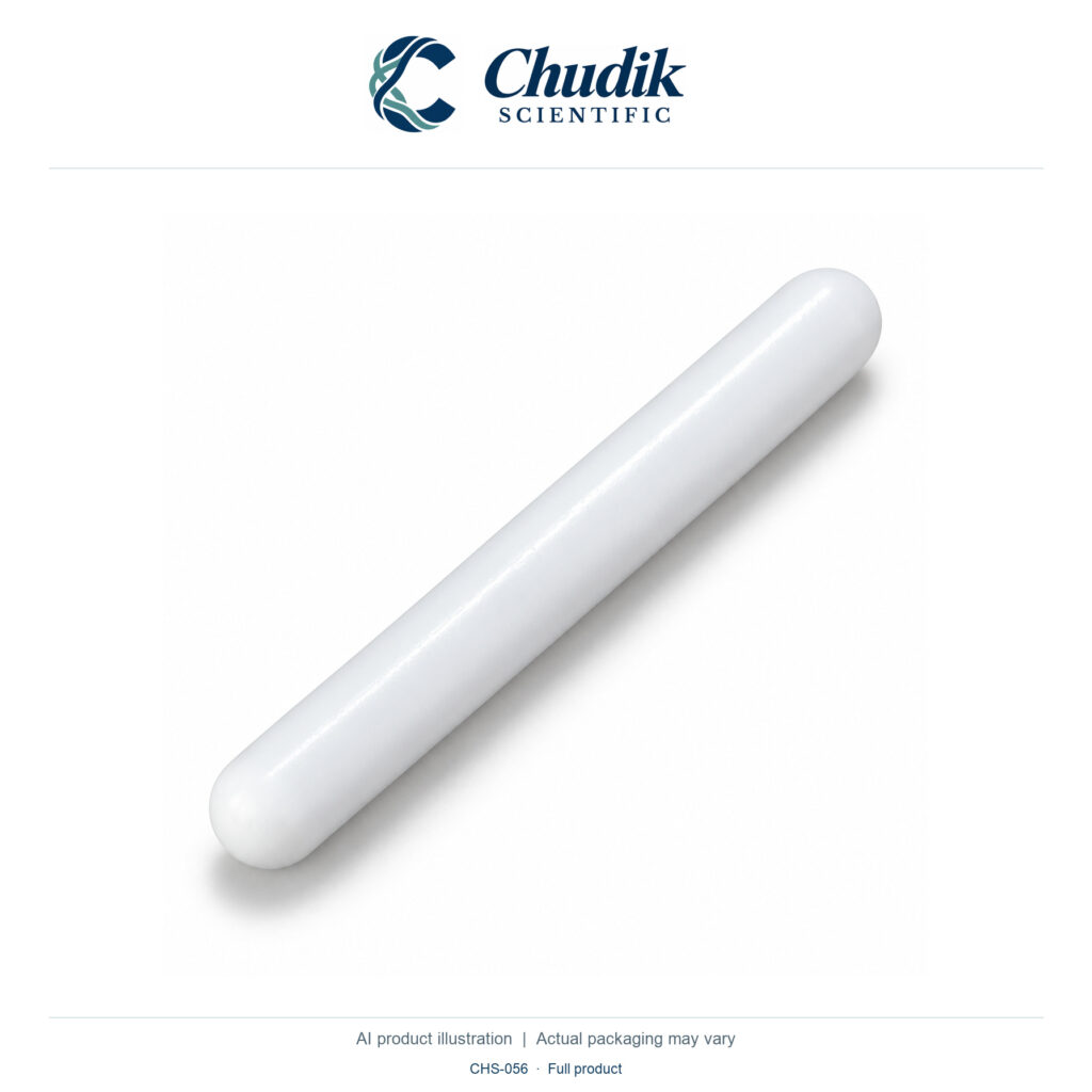 Chudik Scientific | Cylindrical PTFE Stir Bars, 40 mm — Bag of 2
