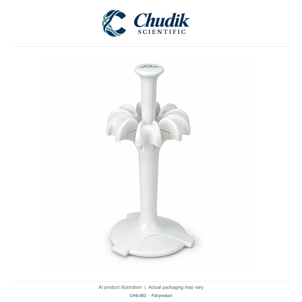 Chudik Scientific | Diamond Advance 6-Place Pipette Carousel