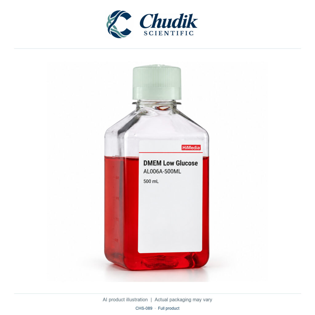 Chudik Scientific | DMEM Low-Glucose Medium — 500 mL