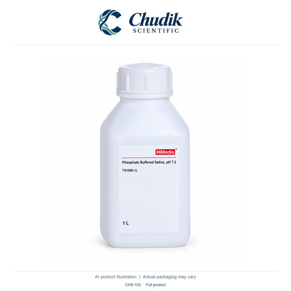 Chudik Scientific | Phosphate-Buffered Saline, pH 7.2 — 1 L