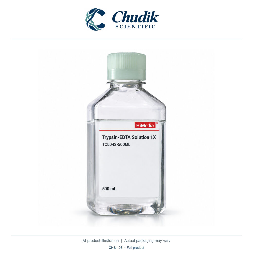 Chudik Scientific | Trypsin-EDTA Solution, 1X — 500 mL