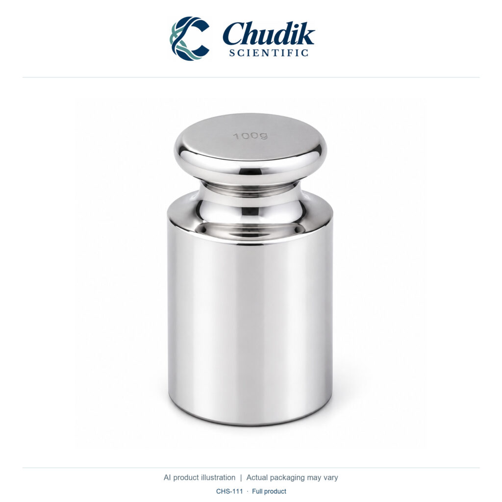 Chudik Scientific | F1 Calibration Weight, 100 g