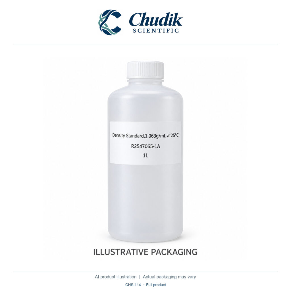 Chudik Scientific | Density Standard, 1.063 g/mL at 25°C — 1 L