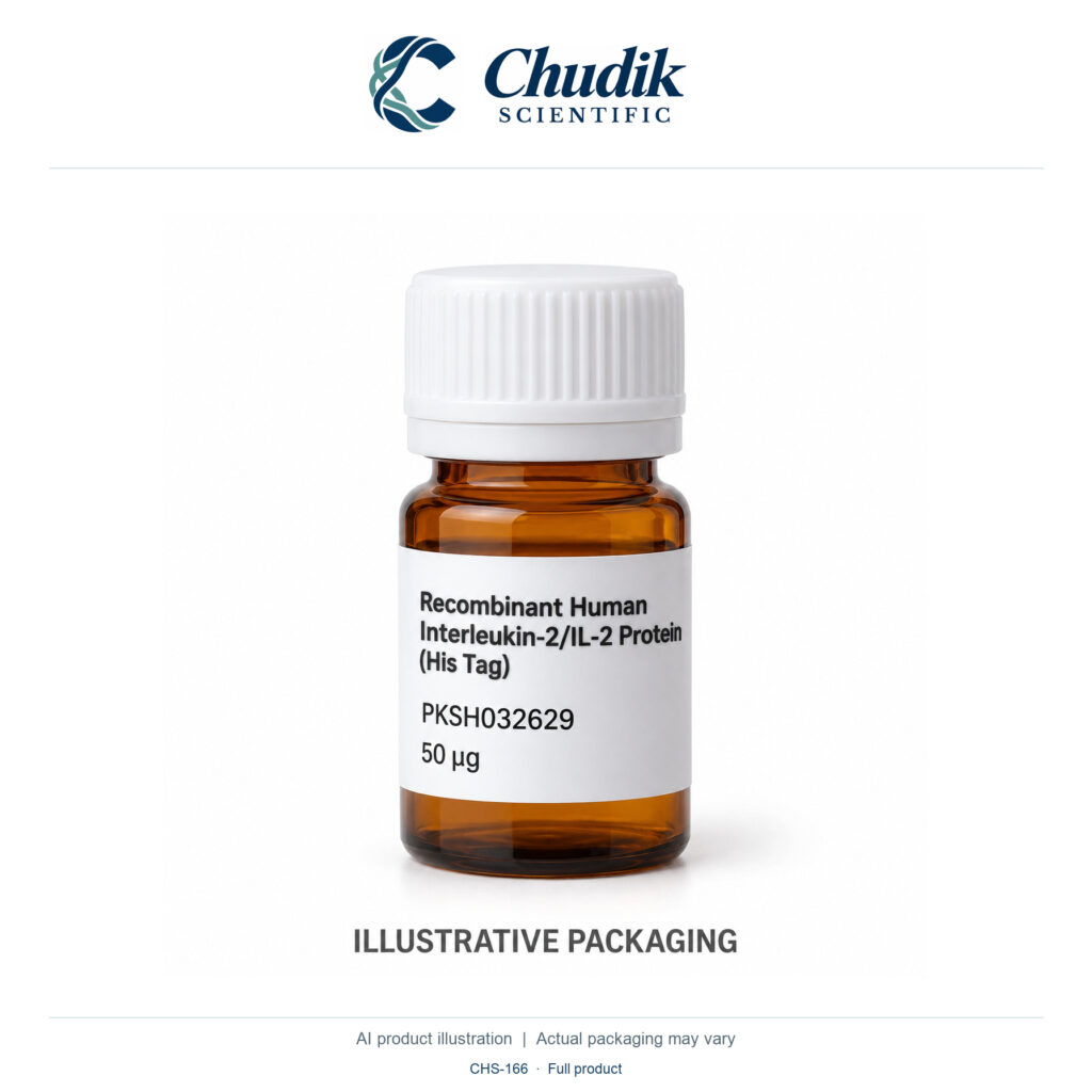 Chudik Scientific | Recombinant Human IL-2 Protein, His Tag — 50 µg