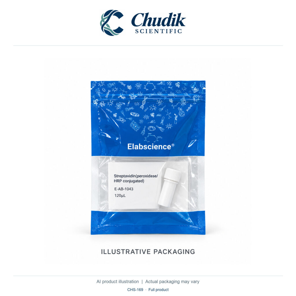 Chudik Scientific | HRP-Conjugated Streptavidin — 120 µL