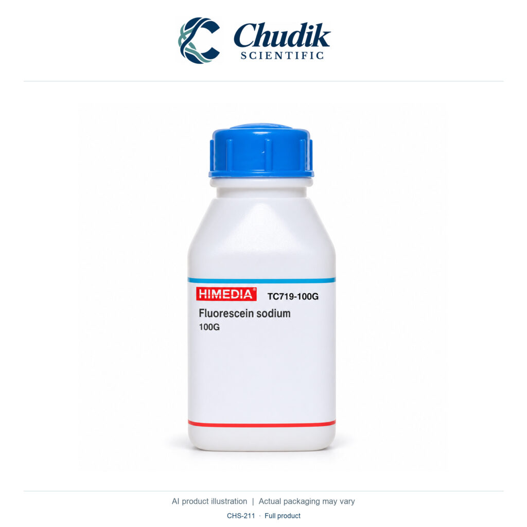 Chudik Scientific | Fluorescein sodium salt — 100 g