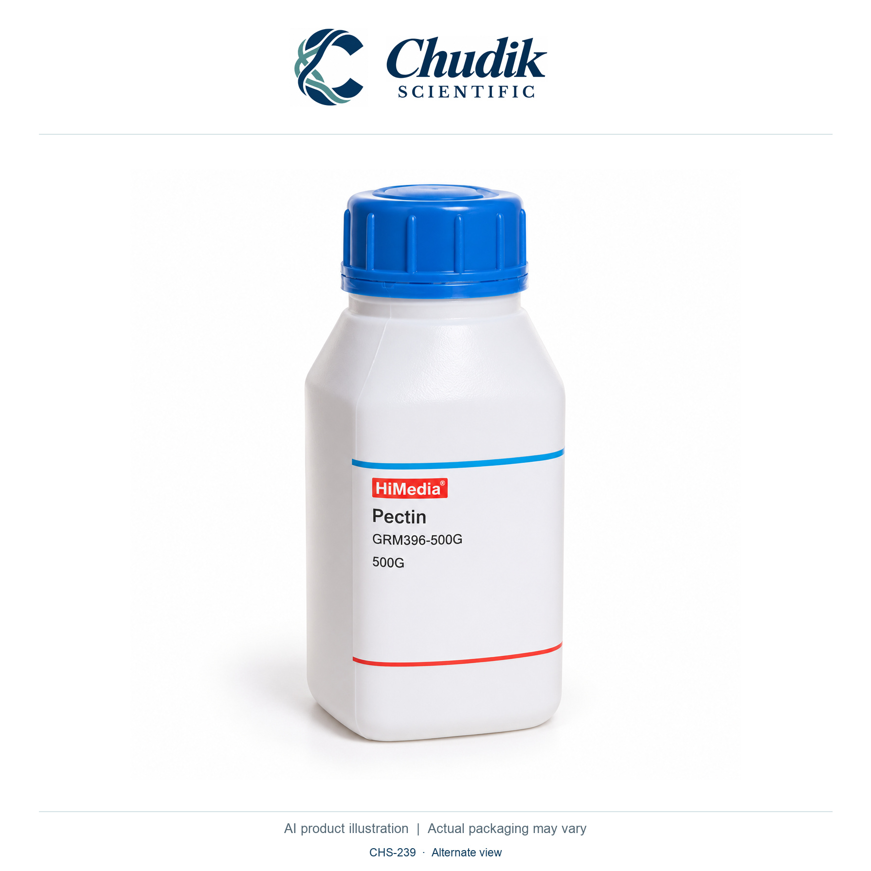 Pectin, 500 g — alternate view, Chudik Scientific catalog illustration
