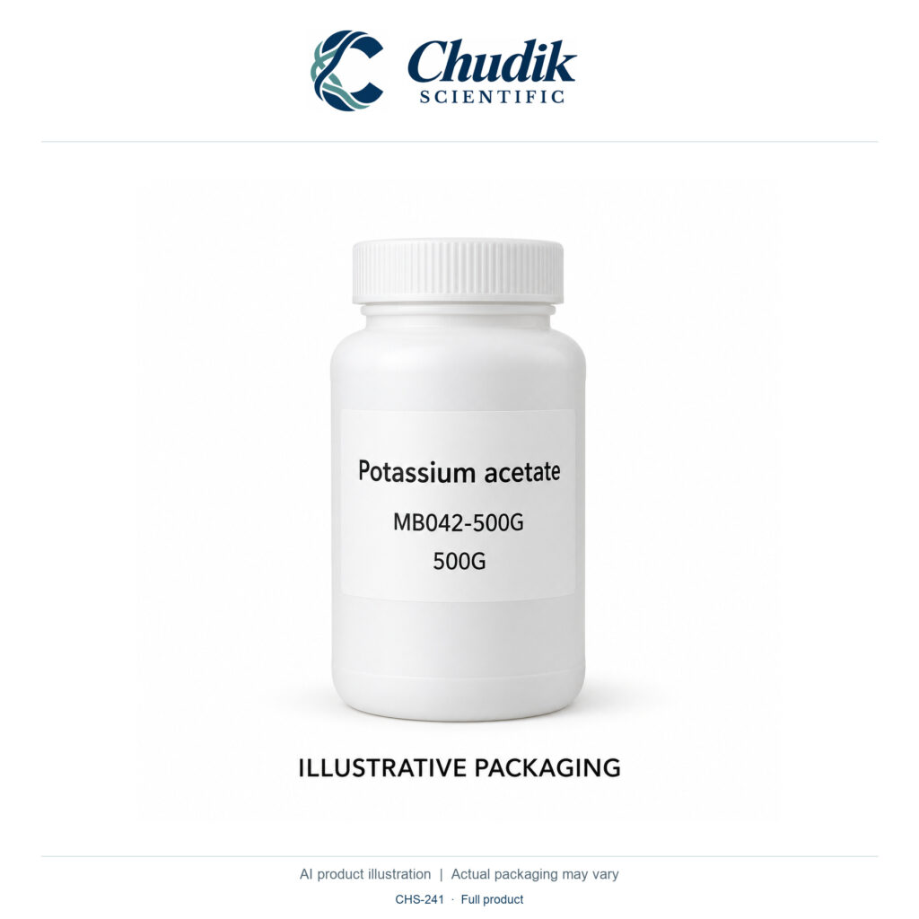 Chudik Scientific | Potassium acetate — 500 g
