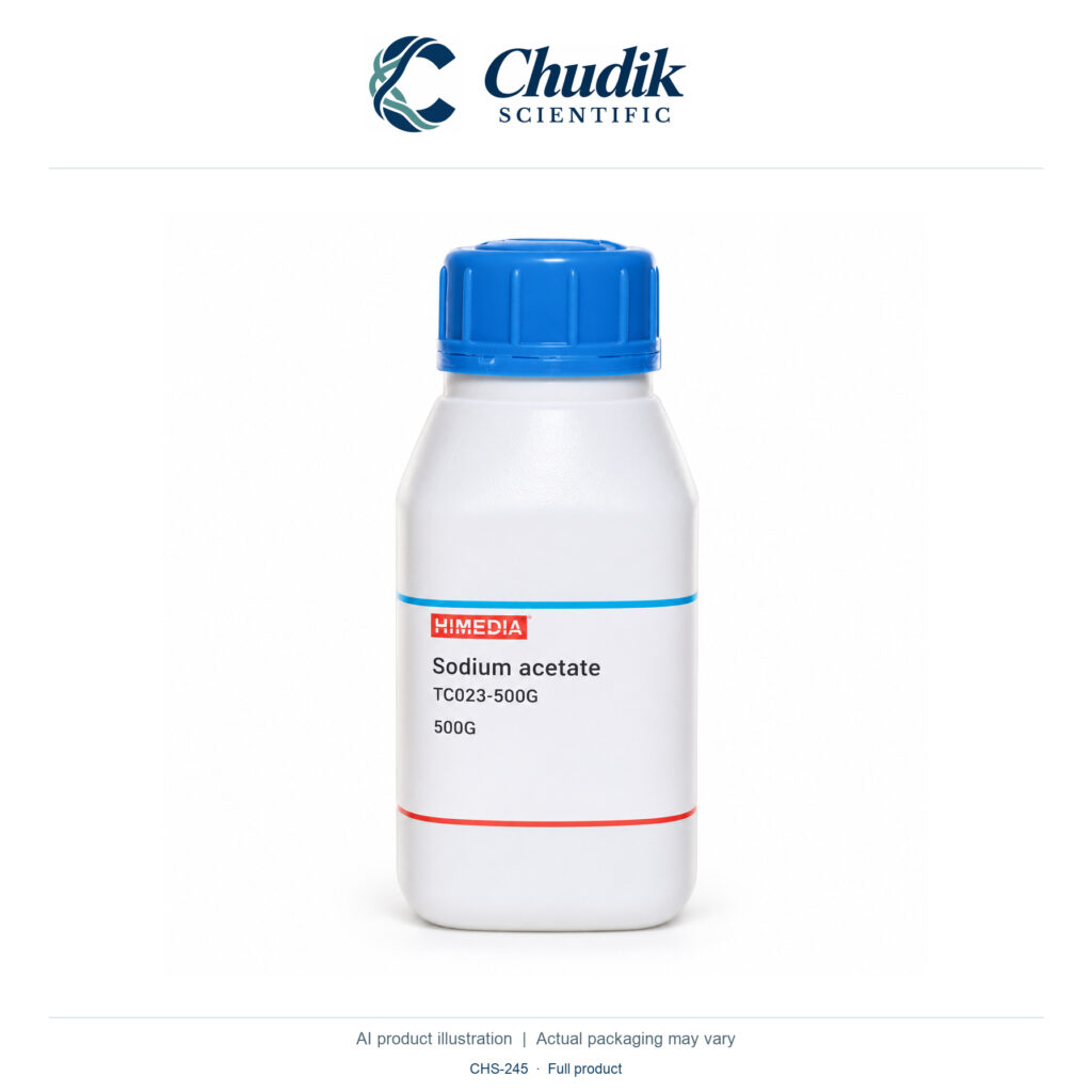 Chudik Scientific | Sodium acetate anhydrous — 500 g